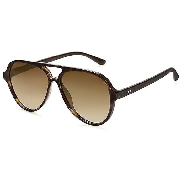Accessories - Sutton Polarized Sunglasses, Dark Tortoise/Brown